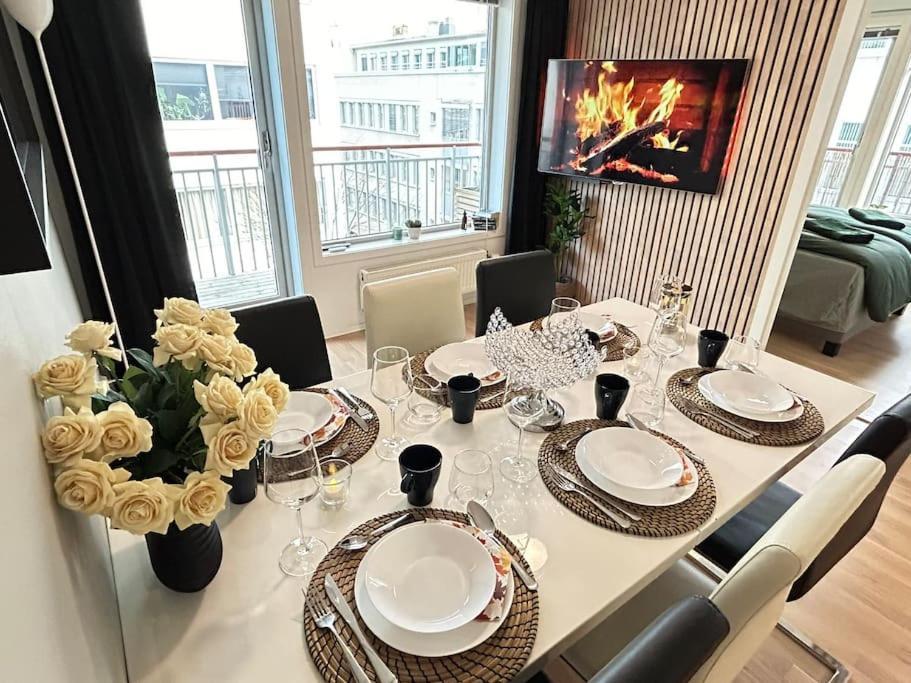 Cozy, Lux, 3Br, Super Central, Family Apt Oslo Ngoại thất bức ảnh